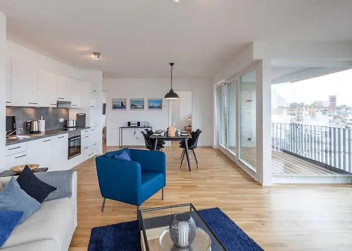 Panoramablick - D6 Appartement Kappeln